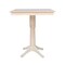 International Concepts 36 in. x 36 in. Square Top Pedestal Table With 4 Bar Height Stools Set of 5 K-3636TP-27B-S103-4 - alternate 3